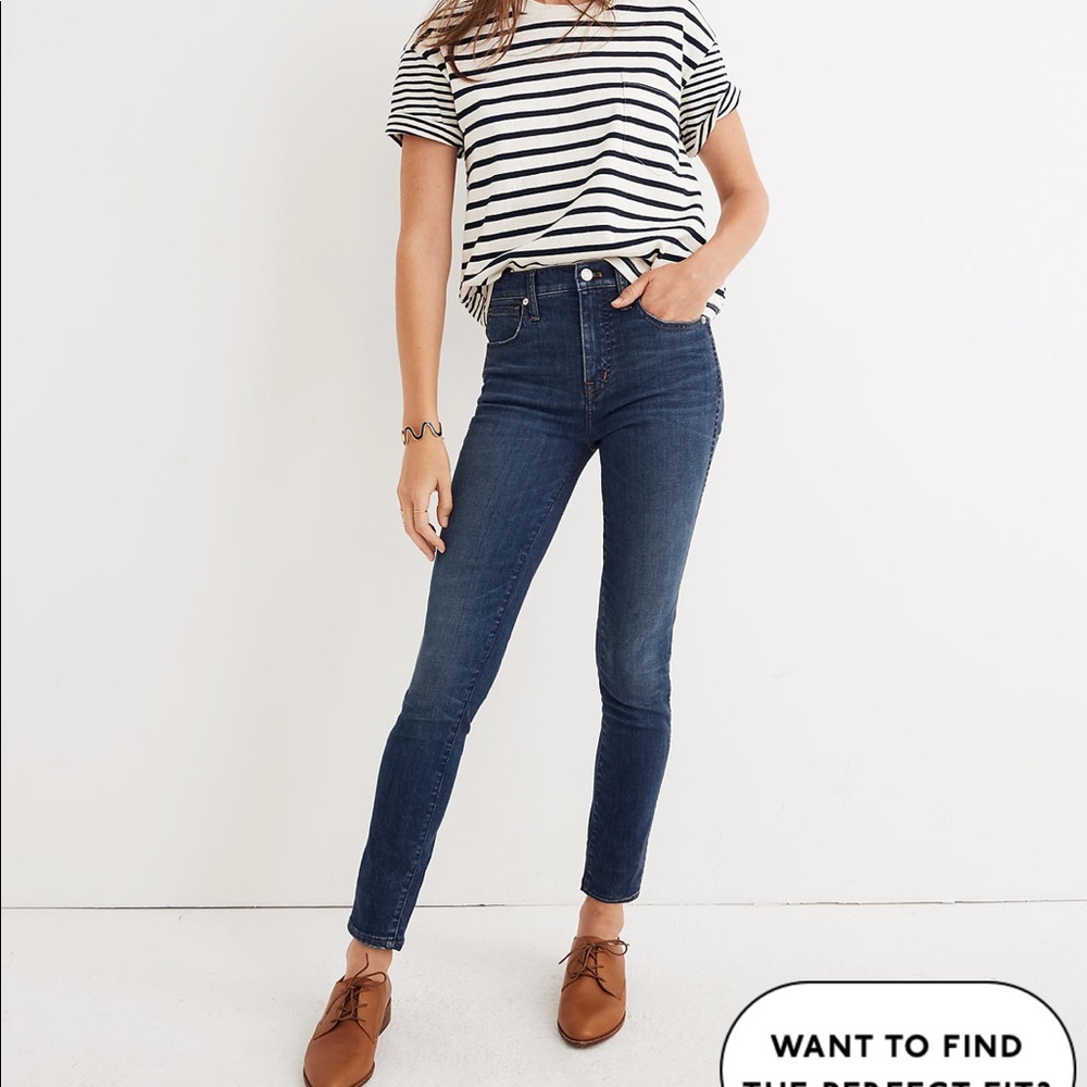 Madewell High Rise Skinny Jeans Sz 24-25